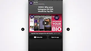 Tap Bio screenshot