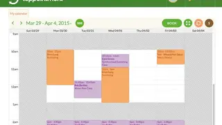Tappointment screenshot