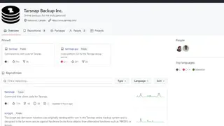Tarsnap screenshot