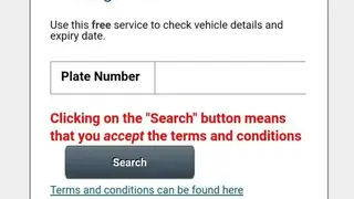 TAS Rego check screenshot