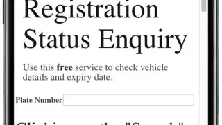 TAS Rego check screenshot