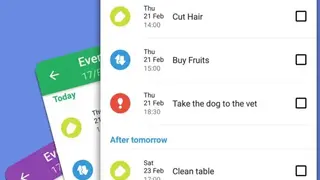 Task Agenda screenshot
