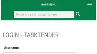 Task Tender screenshot
