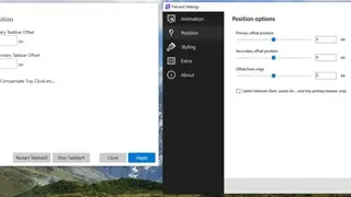 TaskbarX screenshot