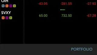 Tastyworks screenshot