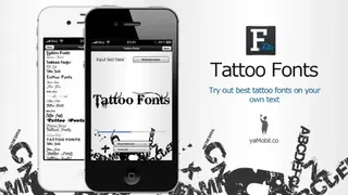 Tattoo Fonts screenshot