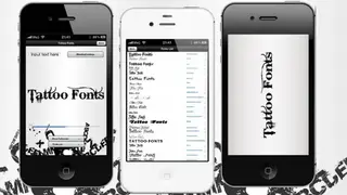 Tattoo Fonts screenshot