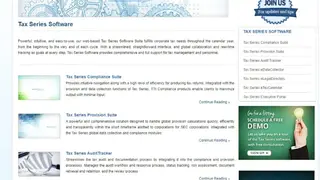 Tax Series Software screenshot