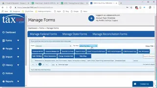 Tax1099 screenshot