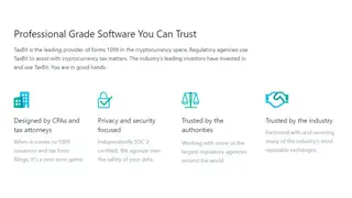 TaxBit screenshot