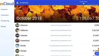 TaxCloud screenshot