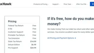 TaxHawk screenshot