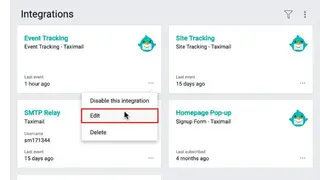 Taximail screenshot