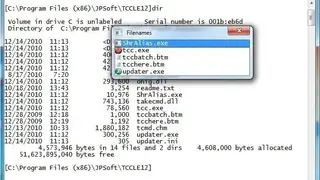 TCC/LE screenshot