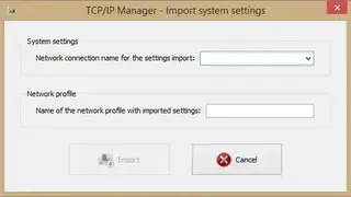 TCP/IP Manager screenshot