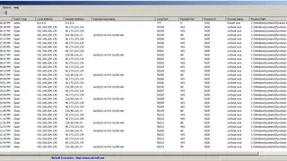 TcpLogView screenshot