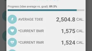 TDEE Calculator & Tracker screenshot