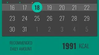 TDEE Tracker for iPhone screenshot