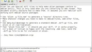 TEA Text Editor screenshot