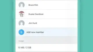 Team File manager screenshot