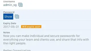 Team Password Manager screenshot
