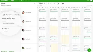 Teamdeck Resource scheduling screenshot