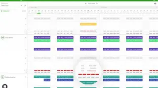 Teamdeck Resource scheduling screenshot