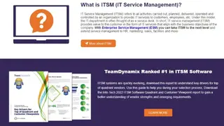 TeamDynamix ITSM screenshot