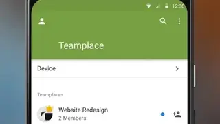 Teamplace screenshot