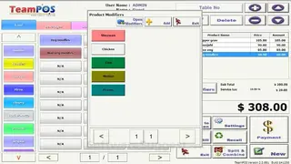 TeamPOS screenshot