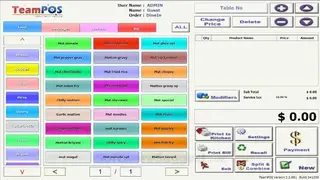 TeamPOS screenshot