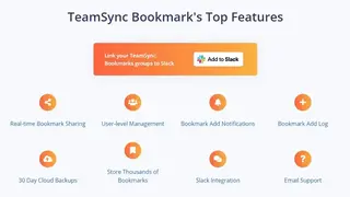 TeamSync Bookmarks screenshot