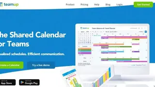 Teamup Calendar screenshot