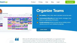 Teamup Calendar screenshot