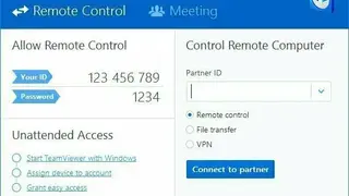 TeamViewer screenshot