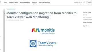 TeamViewer Web Monitoring (Monitis) screenshot