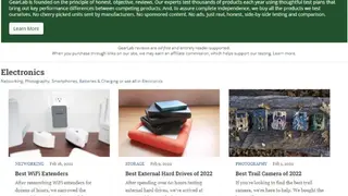 Tech GearLab screenshot