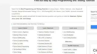 Techbeamers screenshot