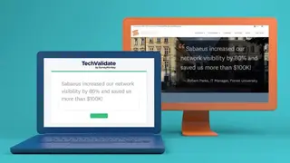 TechValidate screenshot