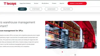Tecsys WMS screenshot