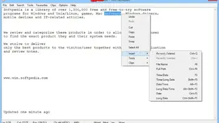 TED Notepad screenshot