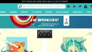 TeeFury screenshot