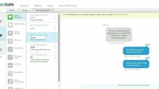 TeenSafe screenshot