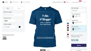Teespring screenshot