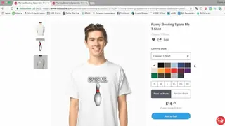 Teespring screenshot