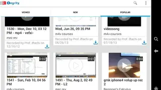 Tegrity screenshot