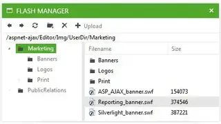 Telerik ASP.NET AJAX Editor screenshot