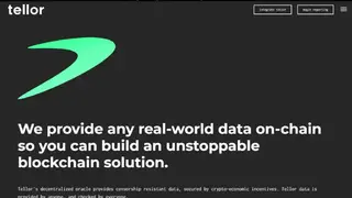 Tellor screenshot