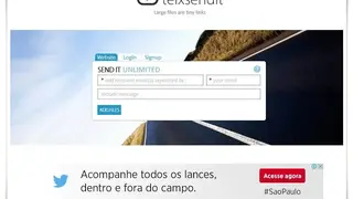 Telx Sendit screenshot