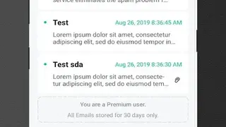 Temp Mail screenshot